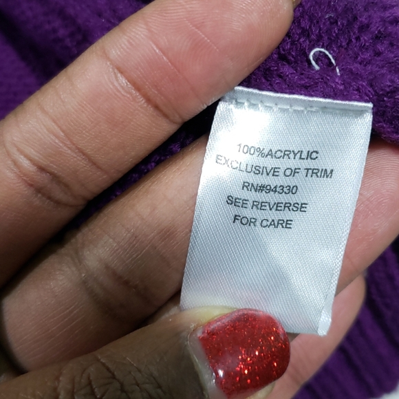 3💝 for $25 Takeout Purple Cardigan - Picture 4 of 6